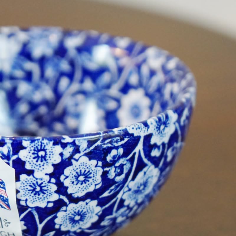 Amazon.co.jp: Calico ブルーキャリコ バーレイ社 シュガーボウル S